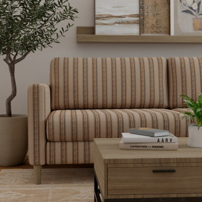 D5109 Sepia VALUE STRIPES (Charlotte Fabrics)