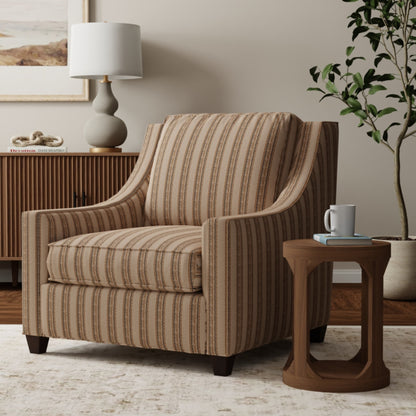 D5109 Sepia VALUE STRIPES (Charlotte Fabrics)