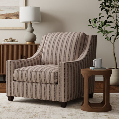 D5111 Graphite VALUE STRIPES (Charlotte Fabrics)