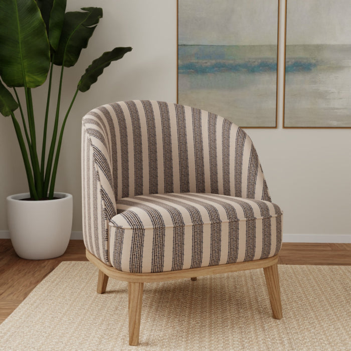 D5112 Blueberry VALUE STRIPES (Charlotte Fabrics)
